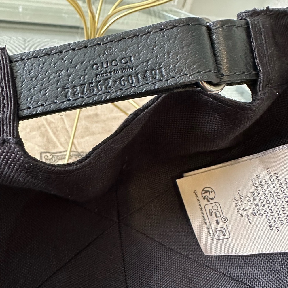 Gucci Jumbo GG Baseball Hat 'Black - M - Picture 3 of 11